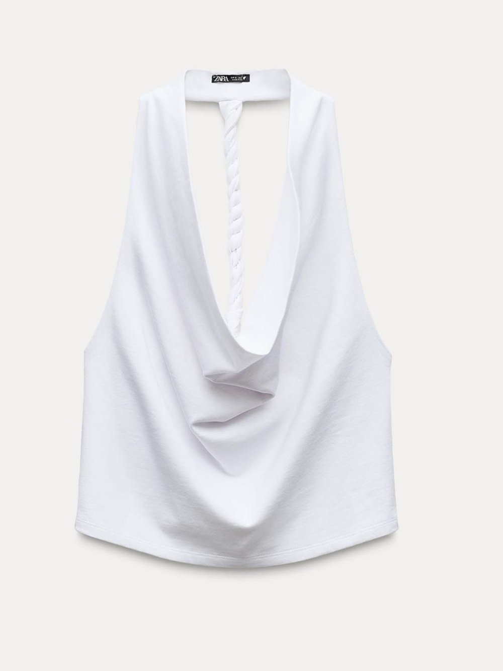 Zara Draped Halter Top